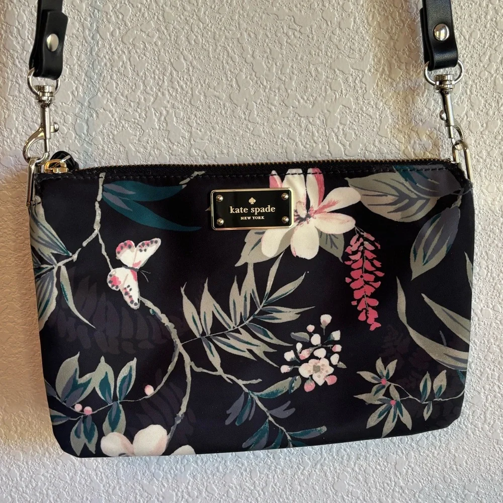 Kate Spade ♠️ Wilson Road Botanical Madelyne Crossbody - Picture 4 of 13